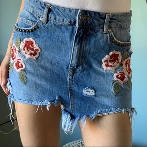 Free People Denim Skirt 💙